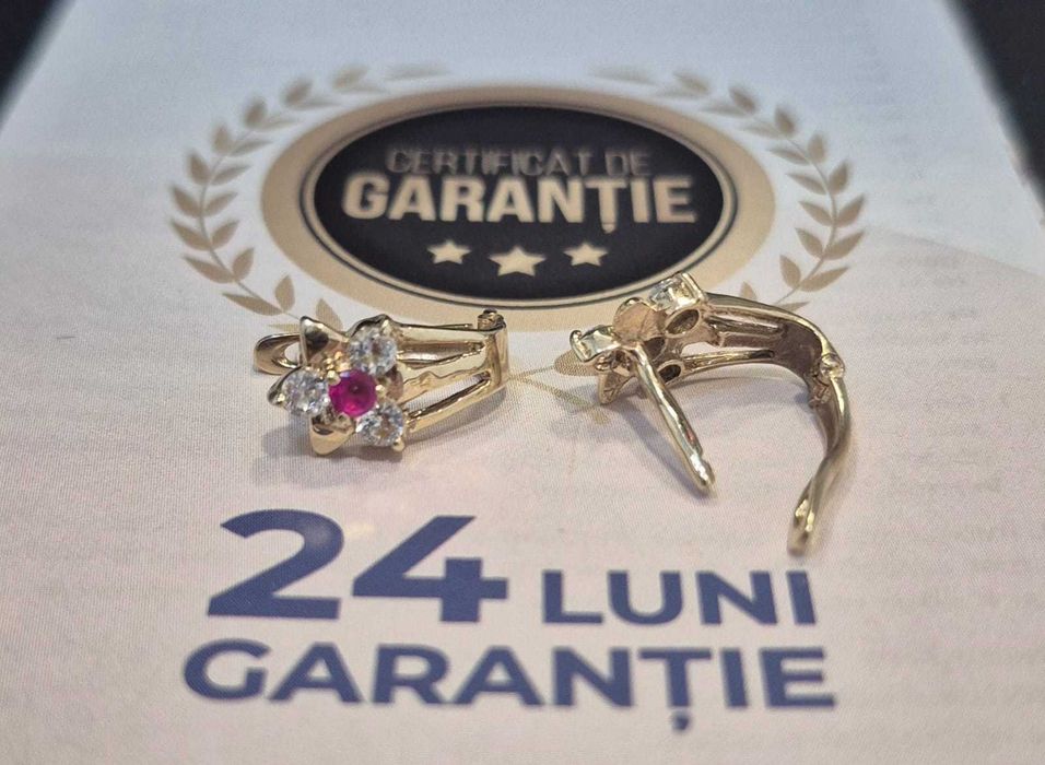 Cercei din aur (AG32 B28719.2) 2 ANI GARANTIE!