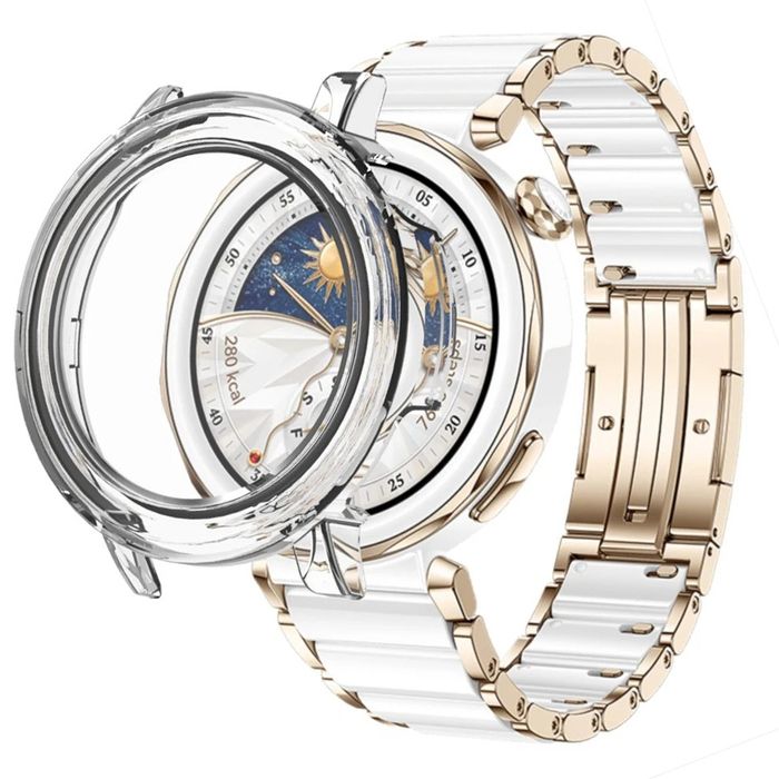 Huawei Watch GT5 GT5 Pro 41 42 46/Твърд удароустойчив кейс с протектор