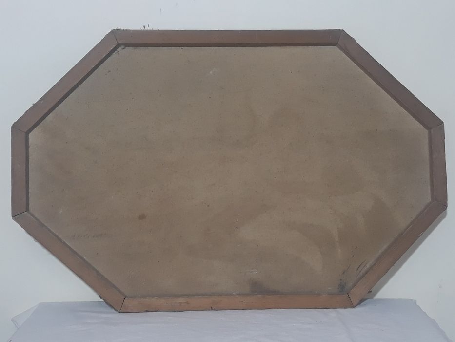 Pictură veche in ulei, pe panza, 92 cm