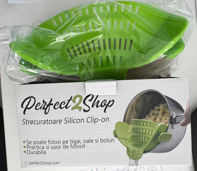 Set de 350 buc. Strecuratoare din silicon cu clips, pentru carne, legume si fructe
