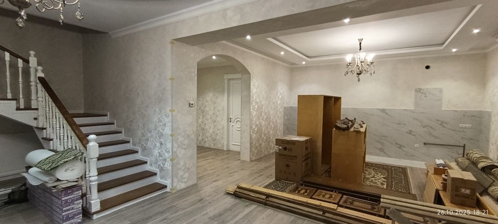 Поклейка обоев, другие работы Андрей