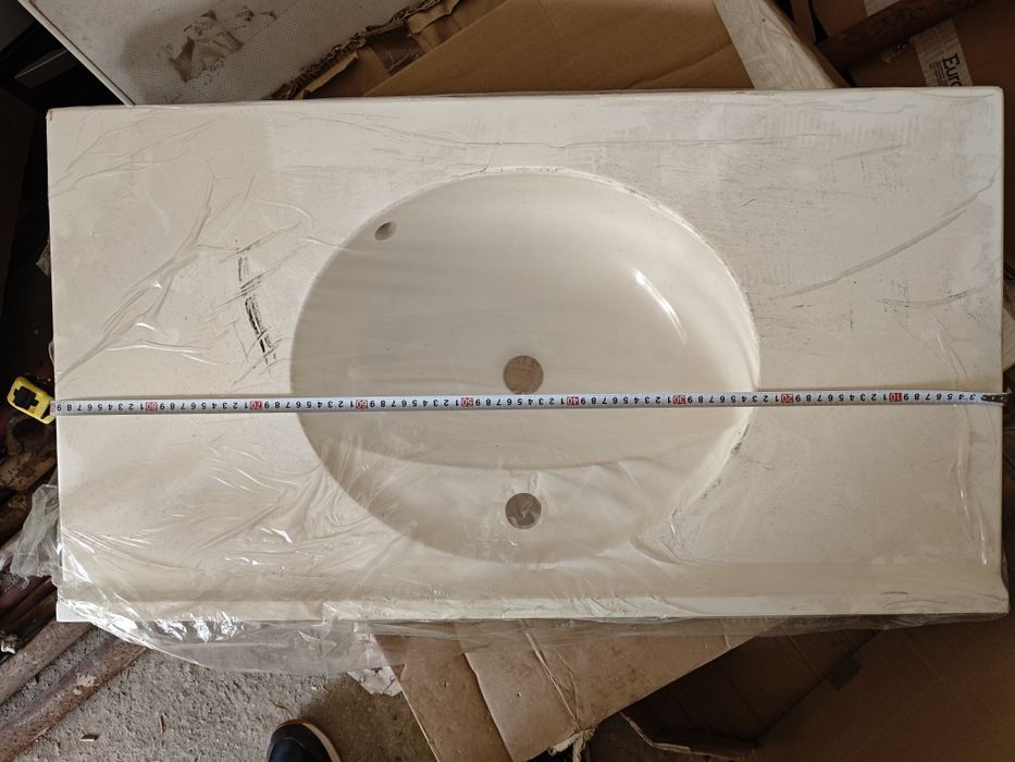 Мрамор Полимерна Мивка - 3 модела