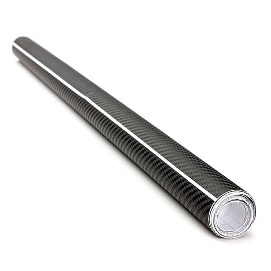 Folie Carbon , Oracal 40lei 1,27x 1m Negru , Argintiu Bubble Free