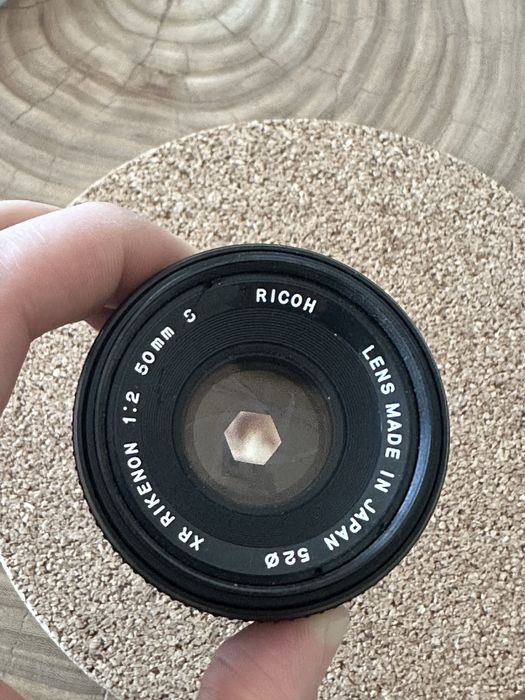 Xr Rikenon f2 50mm Ricoh Pk mount