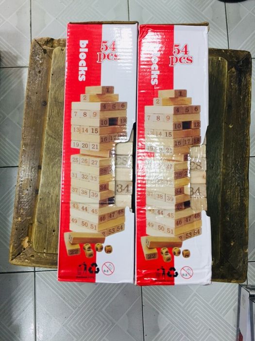 Настолная игра дженга (Jenga) классическая
