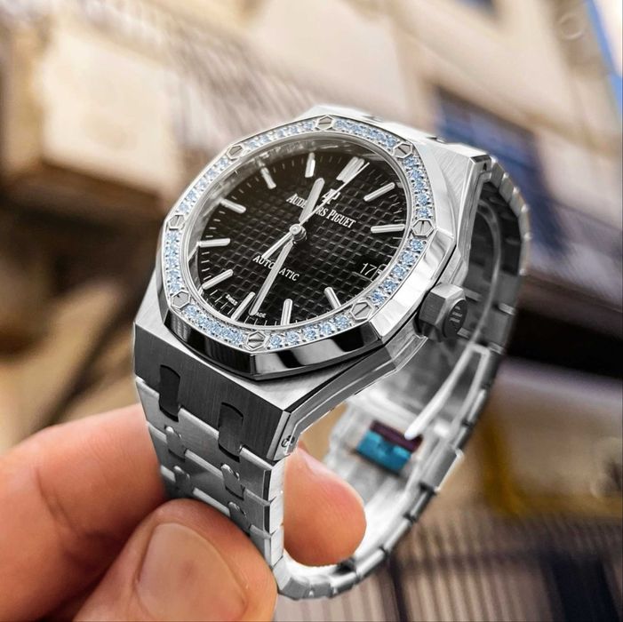 audemars piguet royal oak black dial 41,mm