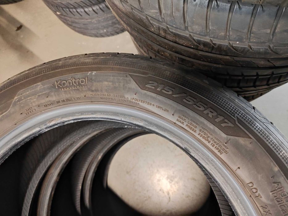 2бр.летни гуми 215/55/17 Hankook