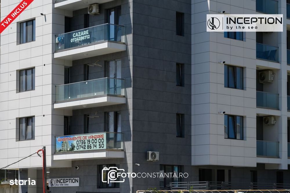 #Vedere la mare: apartament la cheie ·TVA inclus| INCEPTION By The Sea