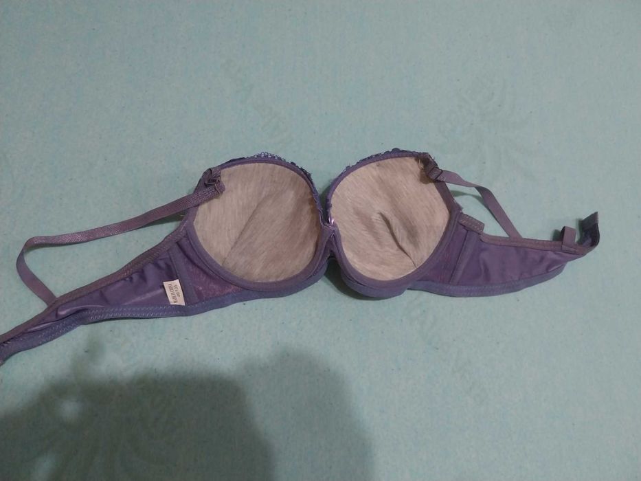 Sutien Dantelă Mov YANNI – Efect Double Push-Up, Nou cu Etichetă, Mărimea 46/105