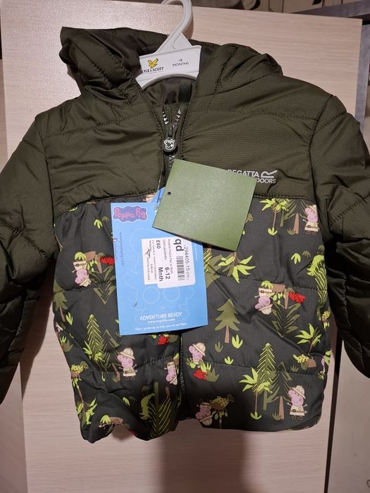 Regatta Peppa Pig зимно яке за бебе момче 6-12м.отг на 12-18м.