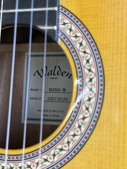Гитара классическая Walden n350