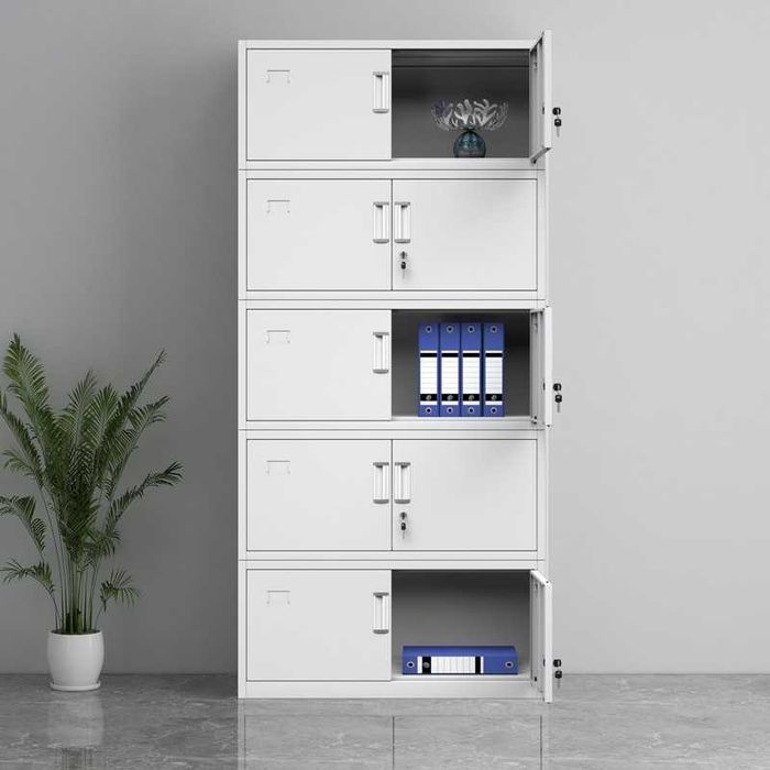 Металлический шкаф для архива со стеклянными дверцами\Шкаф папкаларга