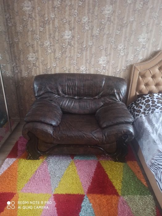 Кресло кожзам  1.5 м