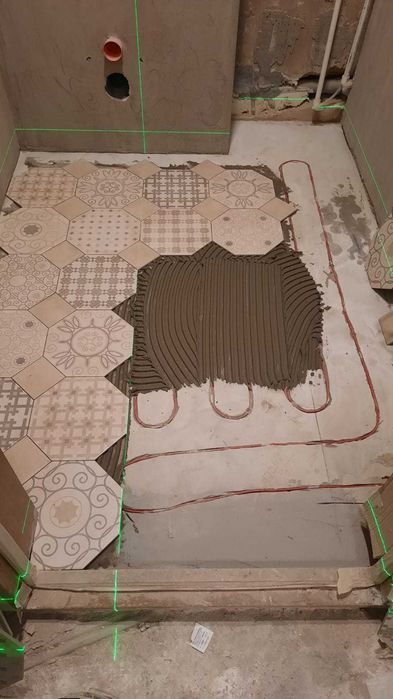 Кафельщик, укладка керамогранита