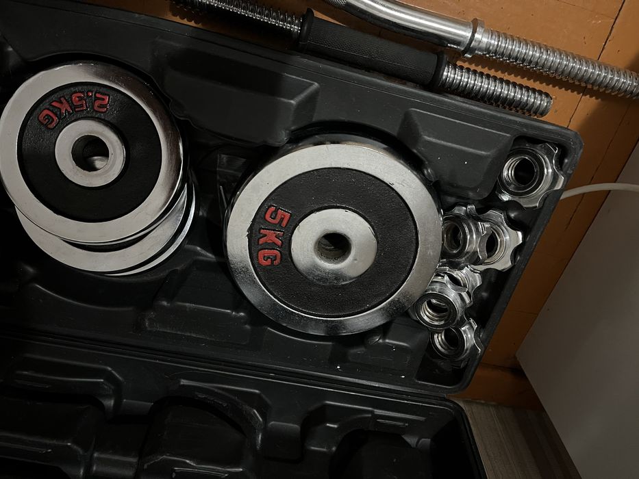 Набор гантелей разборная 55 кг