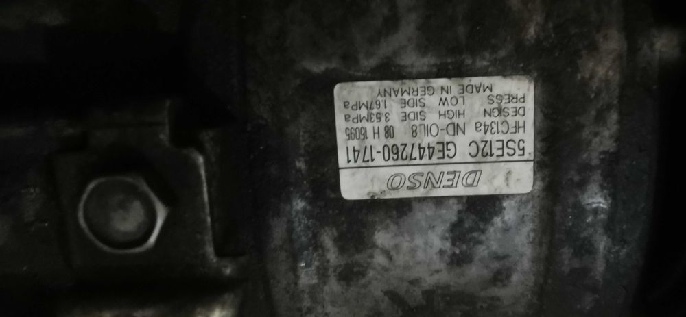 Климатичен компресор DENSO - 5SE12C, D4D 126hp дизел 2.0