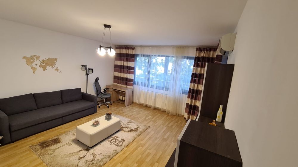 Apartament 2 camere decomandat, confort 1, terasă, pază + parcare zona Biharia