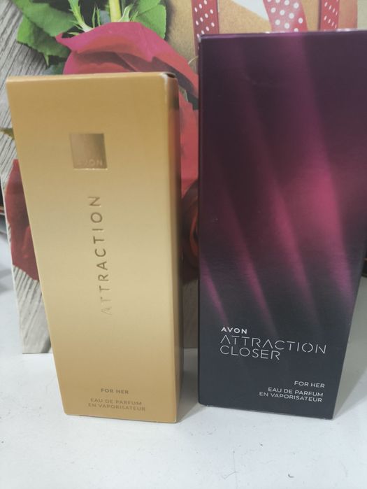 Духи Эвон, гель для душа, шампунь, тушь