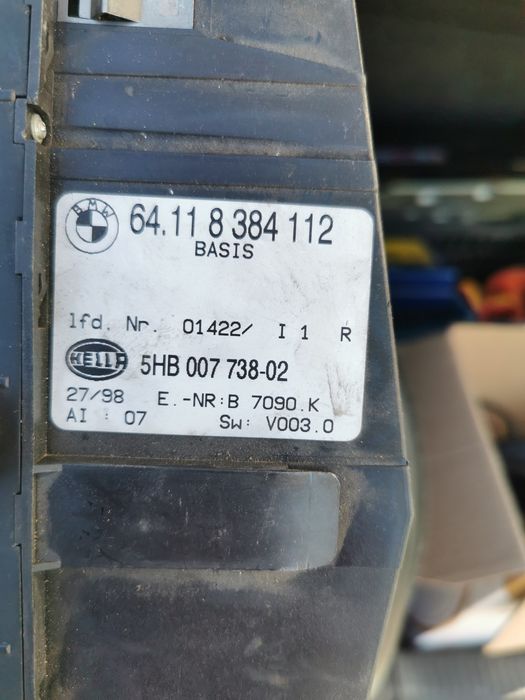 Управление климатроник BMW E46