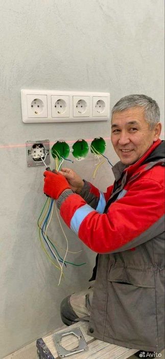 Электрик в Шымкенте \ Услуги электрика на дому \ Электромонтаж