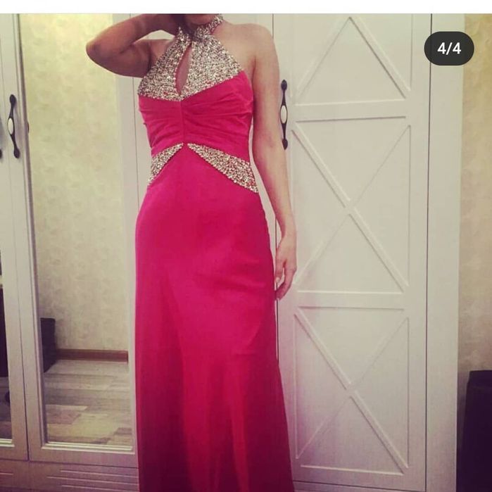 Новое нарядное платье за полцены