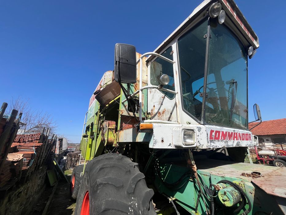 Комбайн CLAAS на части