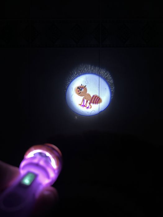 Развивающий фонарик проектор