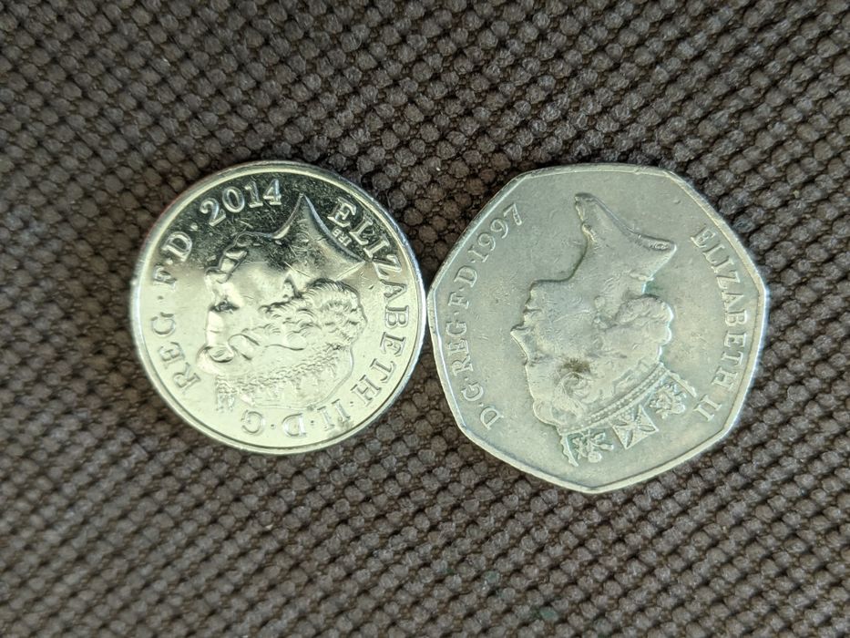 Gibraltar coins sets Монети Гибралтар 8бр.