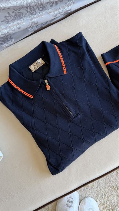 Тъмно син комплект Hermes