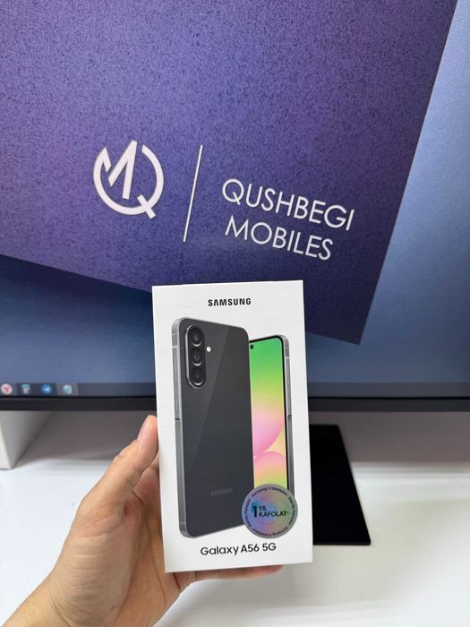1 yil garantiya! Samsung A56 5G 8/128GB New* Noviy Yangi*
