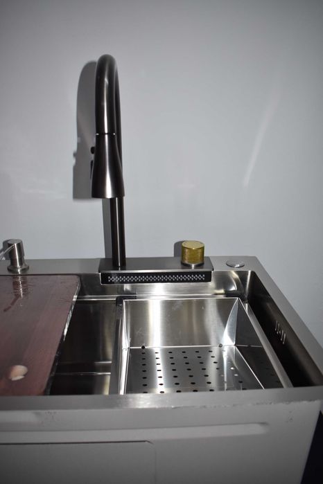 REDUCERE Chiuveta bucatarie multifunctionala 75x45 - Transport gratuit