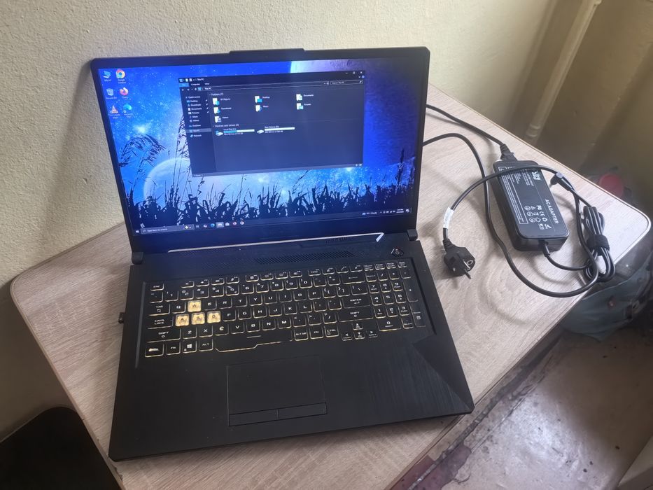 Leptop gaming asus tuf 17.3 ing Ryzen 5 4600H 16gr ddr 4