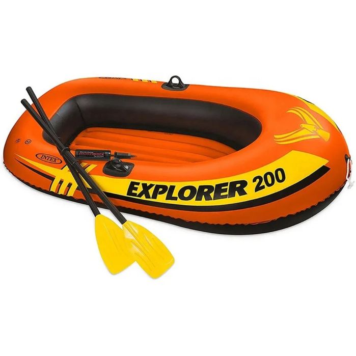 Надувная лодка Intex Explorer 200 (с вёслами и насосом)
Идеальный выбо