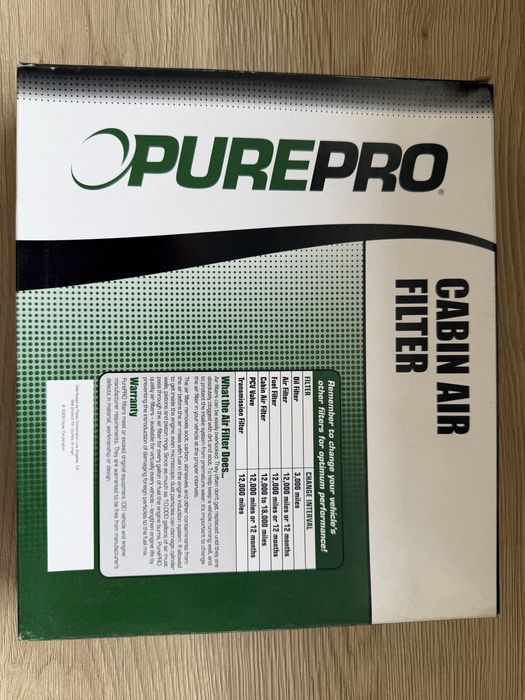 Фильтр салона PurePro