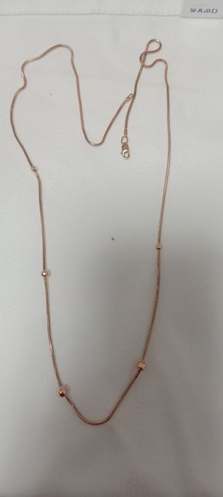 Цепочка  55см  вес 5.09гр жгуть