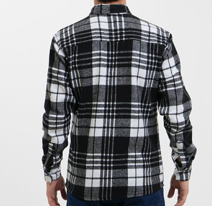 Рубашка мужская теплая