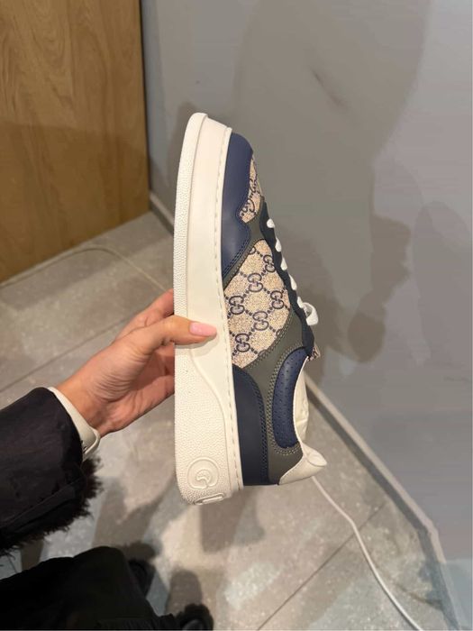 gucci supreme leather sneakers маратонки