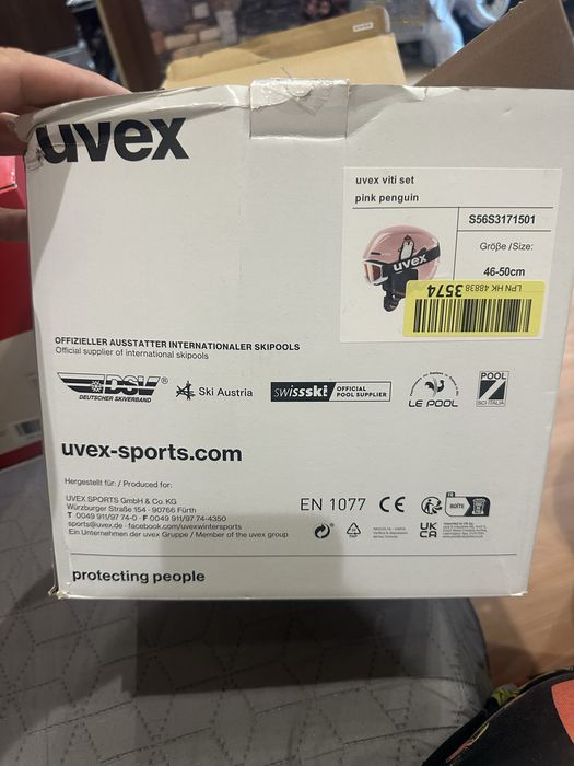 Каски за ски и колело atomic uvex casco