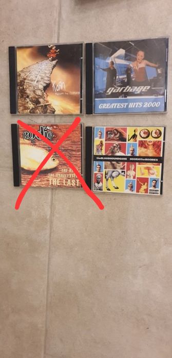 Музикални дискове CD Metallica, Nirvana, Korn, Marilyn Manson, Prodigy