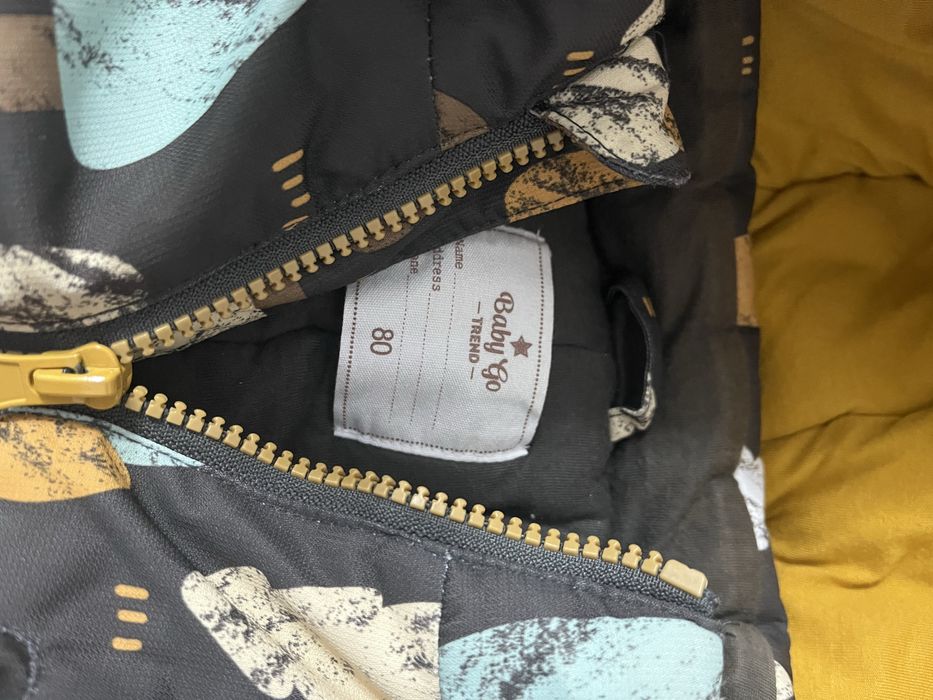 Детский зимний комбинезон размер 80