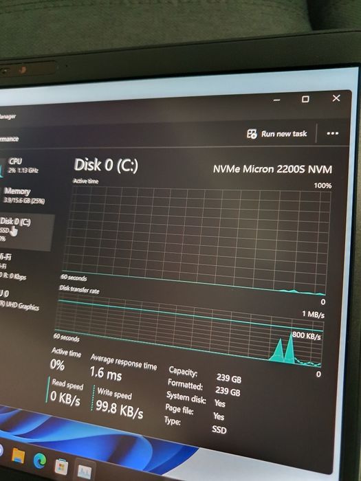 Laptop Dell,Ecran 14"FHD,Cpu i5,Ram 16gb ddr4,SSD NVME, Windows 11