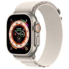 Apple Watch Ultra Starlight Alpine Loop