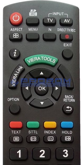 Telecomenzi Panasonic Smart Sau Nonsmart TV noi gama completa. Trimite