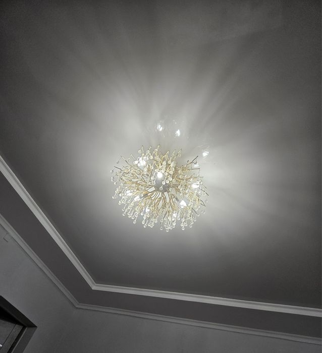 Люстры хрустальная дерево