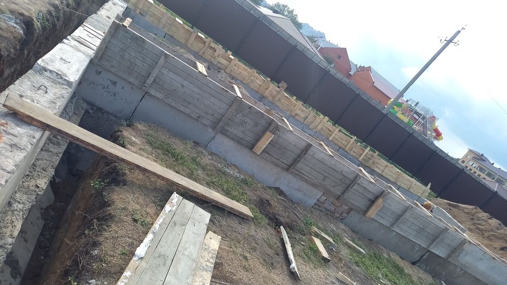 Строительные работы.