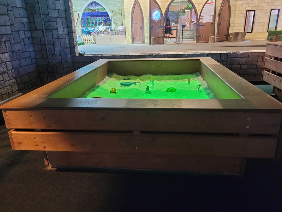 Песочница деревянная