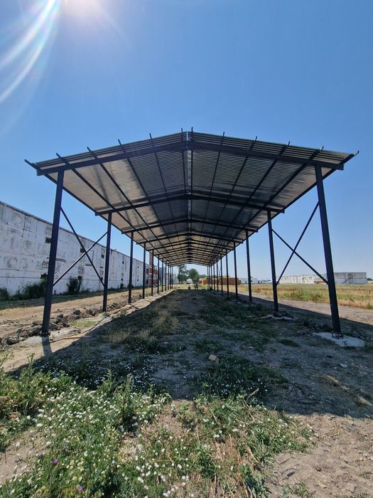 Soproane saivane fanare pe structura metalica hale metalice