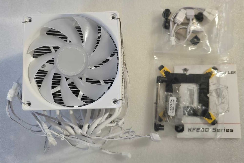 Cooler CPU TZMRIT KF620 DGT ARGB 265W TDP Intel/AMD – Alb