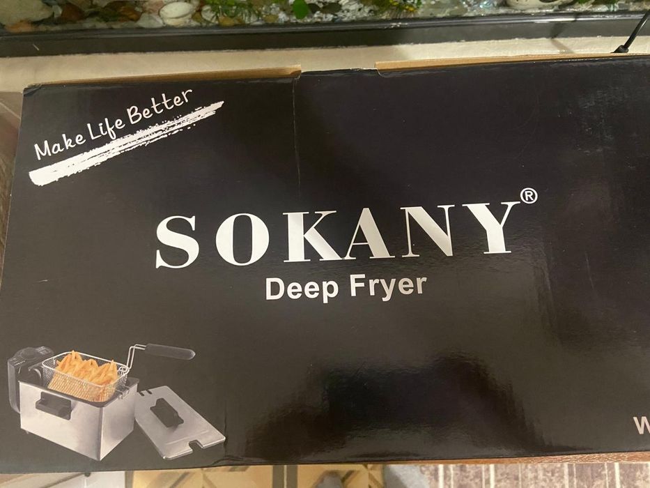 Фритюрница, новая
