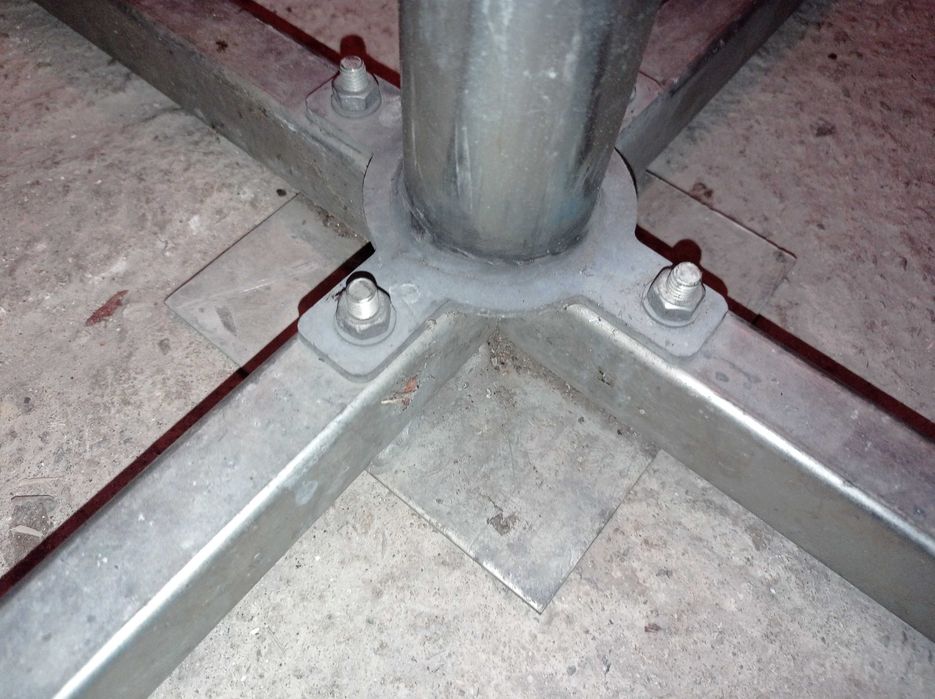 Чисто Ново Платнище за Кръгъл Чадър с диам 1.80 /Стойка за Голям Чадър